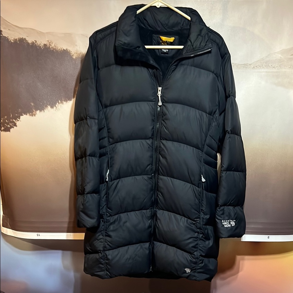Mountain Hardwear Women's Black Down Puffer Jacket Parka